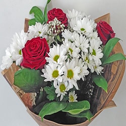 Buy a bouquet for a girl