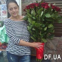 101 red imported rose 1 meter - Photo 1