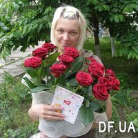 15 scarlet roses - Photo 2