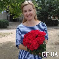 Scarlet roses 25 pcs - Photo 1