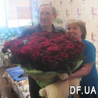 Bouquet 101 red rose - Photo 1