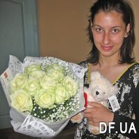 Great bouquet of 11 roses - Photo 1