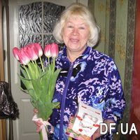 Bouquet of 11 pink tulips - Photo 1