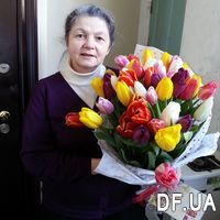 Букет 39 тюльпанов - Фото 1
