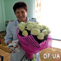 Bouquet of white roses - Photo 1