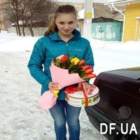 Букет из 11 тюльпанов - Фото 1