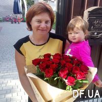 Bouquet of 25 red roses - Photo 3