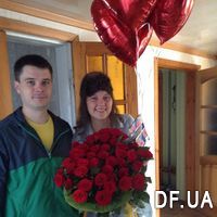 Great bouquet of 51 red roses - Photo 1