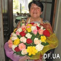 Bouquet of 51 roses 60 cm - Photo 1