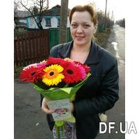 Bouquet with gerberas - Photo 1