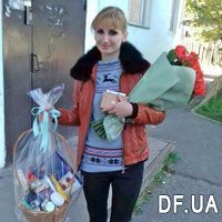 Букет из оранжевых роз - Фото 1