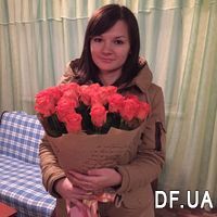 Bouquet of orange roses - Photo 1