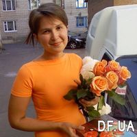 5 orange roses