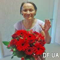 Bouquet of red flowers