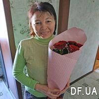 5 красных роз - Фото 9