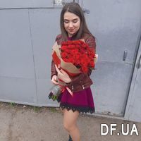 Bouquet of 35 red roses - Photo 1