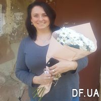 Букет білих ромашок - Фото 3