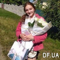 Bouquet of 15 roses in craft - Photo 1