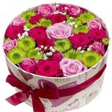 Flowers in box