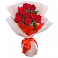 9 red roses