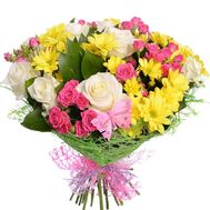 Author`s bouquet of flowers