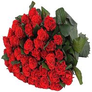45 red roses