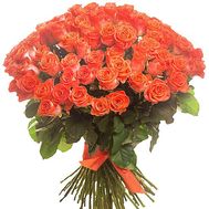 Bouquet 101 orange rose