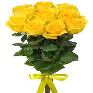 11 yellow roses