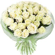 49 white roses