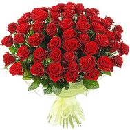 55 red roses