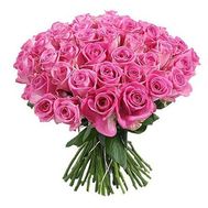 55 pink roses