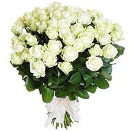 65 white roses