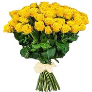 65 yellow roses