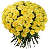 75 yellow roses