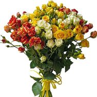 Bouquet of bush roses