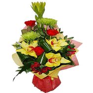 Bouquet to the chief