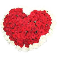 Heart-shaped bouquet