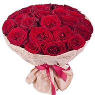 27 red roses