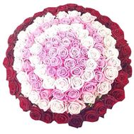 Very beautiful bouquet of roses