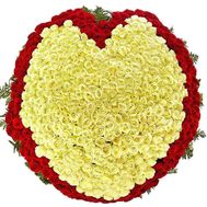Huge bouquet of 501 roses