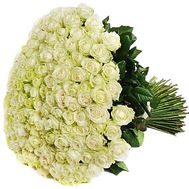 The biggest bouquet of roses