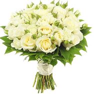 49 white roses