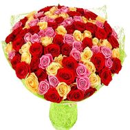 Assorted bouquet of roses