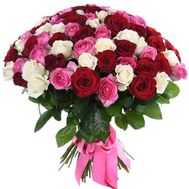 Chic bouquet with a birthday