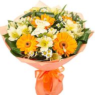 Funny bouquet of flowers