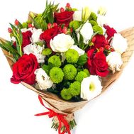 Stylish bouquet of flowers