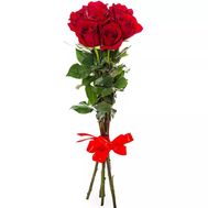 7 red roses