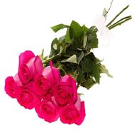 Bouquet of 7 imported roses