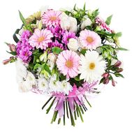 Bouquet of flowers for a girl for her birthday