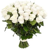 A bouquet of large roses